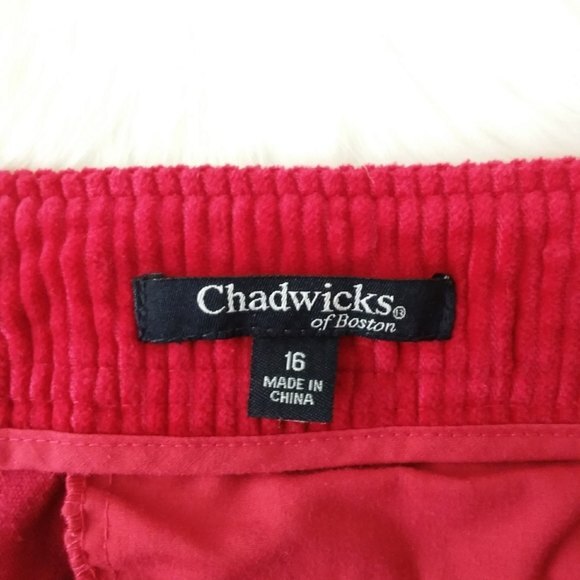Chadwicks of Boston Pink Corduroy Mini Skirt 16 - Picture 3 of 8